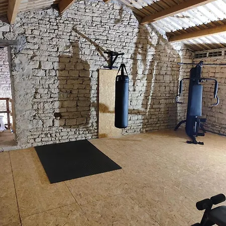 Maison De Charme Avec Piscine Et Fitness בית נופש Hiersac